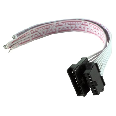 Разъем герметичный с проводом на 8 контактов, комплект (M + F)